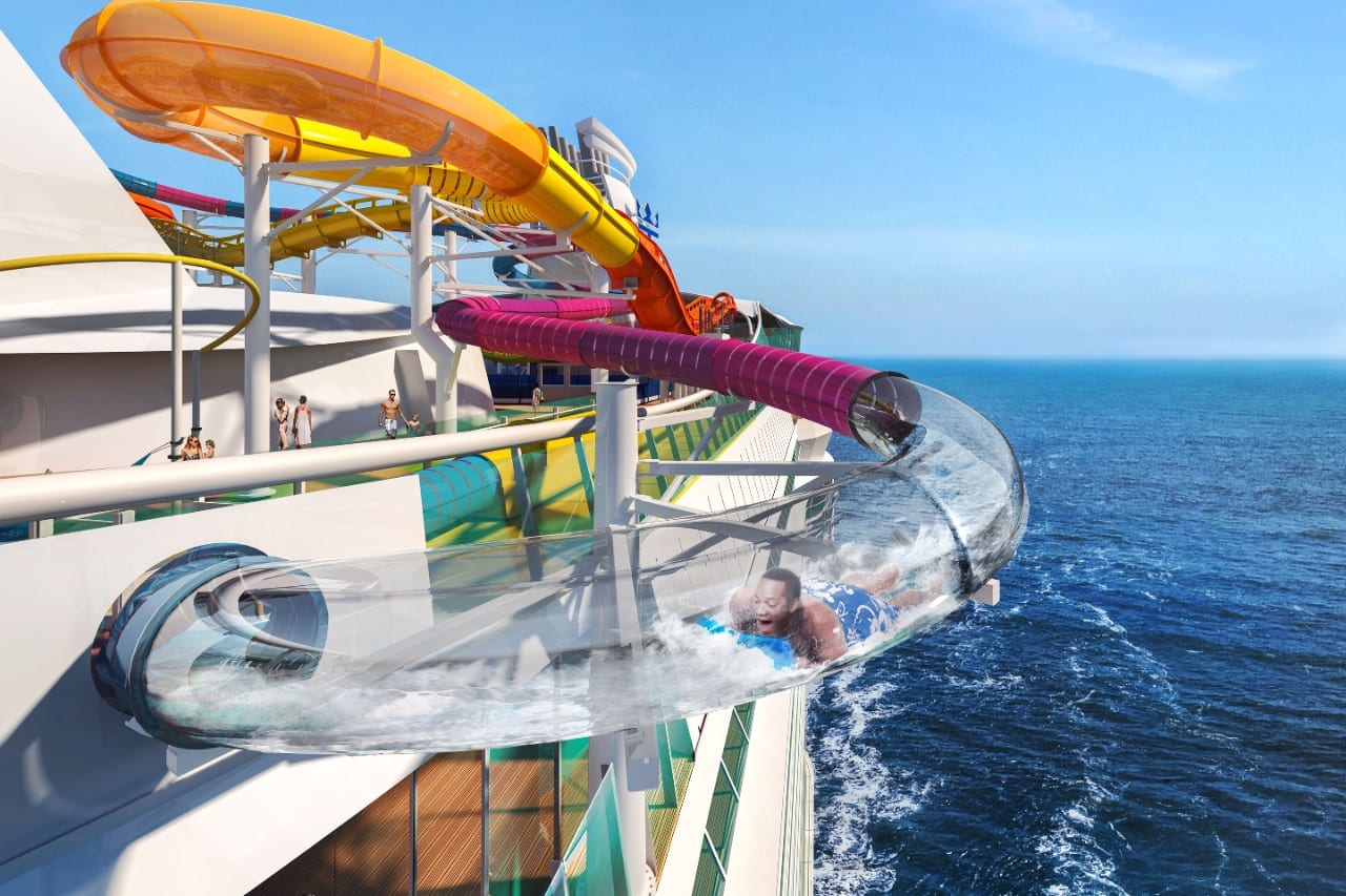 the blaster, le plus long toboggan en mer