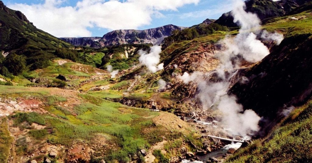 pays des volcans, le péninsule abrite près de 300 volcons dont plus de 29 sont encore actifs; C'est ici qu'on retrouve la "zone morte"