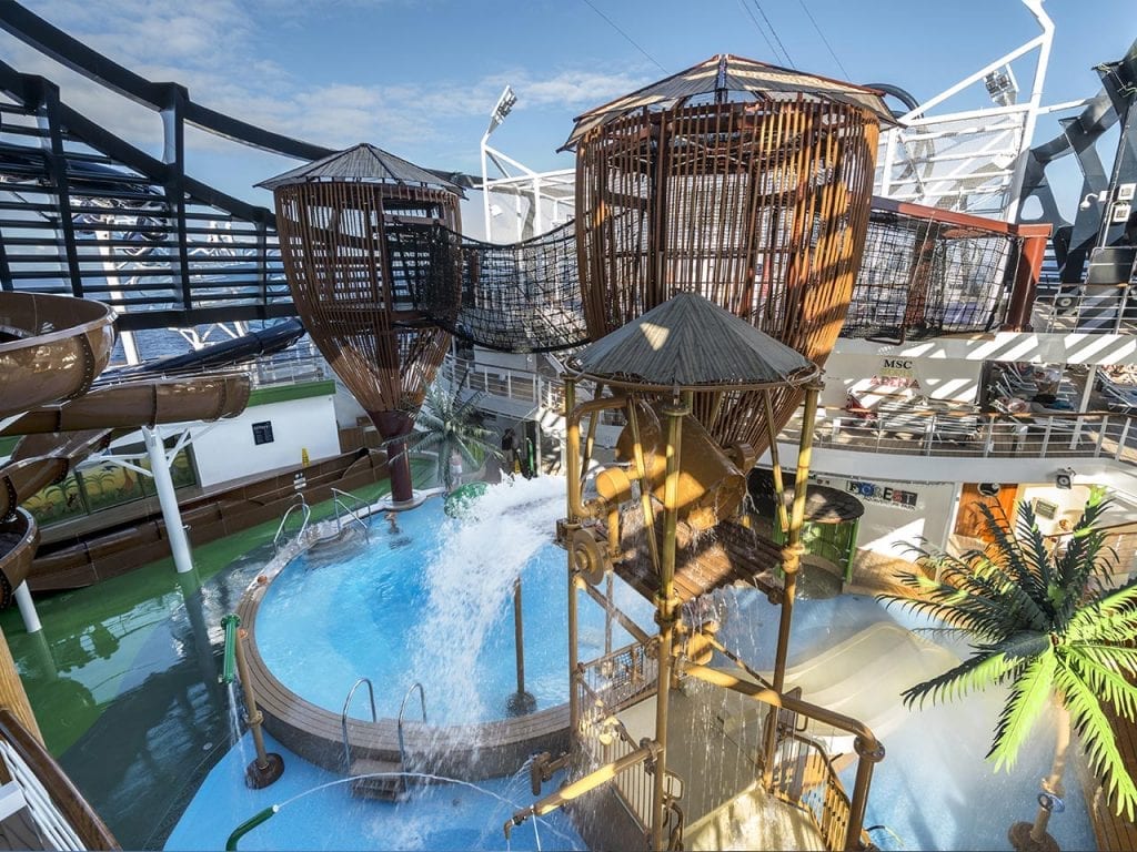L'Aquaventure forest park est l'une des construction les plus épatantes de MSC