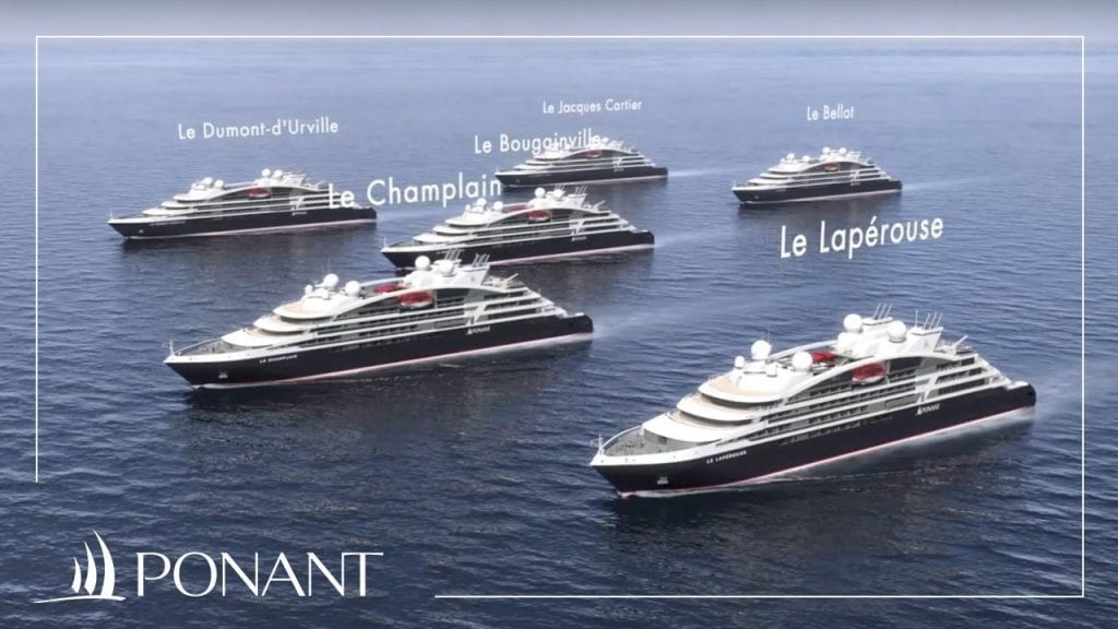 descriptif de la prochaine flotte navires de Ponant appartenant à la gamme Explorer