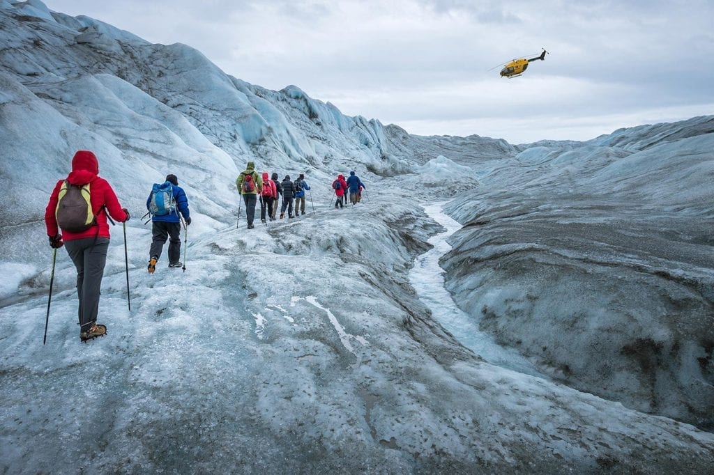 Chez Quark, il vous sera possible de faire de l'héli-randonné 