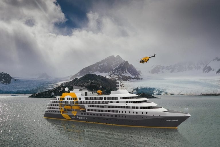 l'Ultramarine, dernier bateau de Quark Expeditions