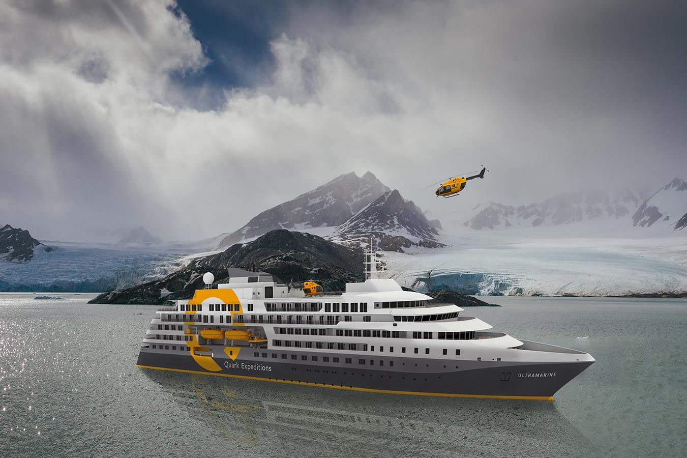 l'Ultramarine, dernier bateau de Quark Expeditions