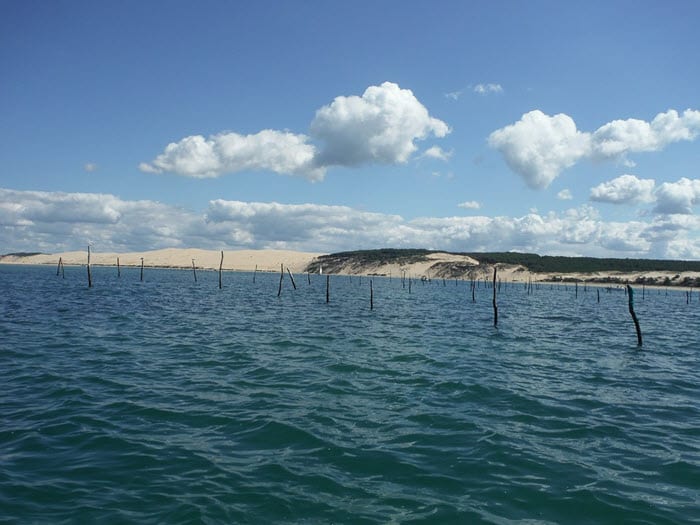 Le bassin d'Arcachon fait parti des endroits à voir lors d'une croisière littorale