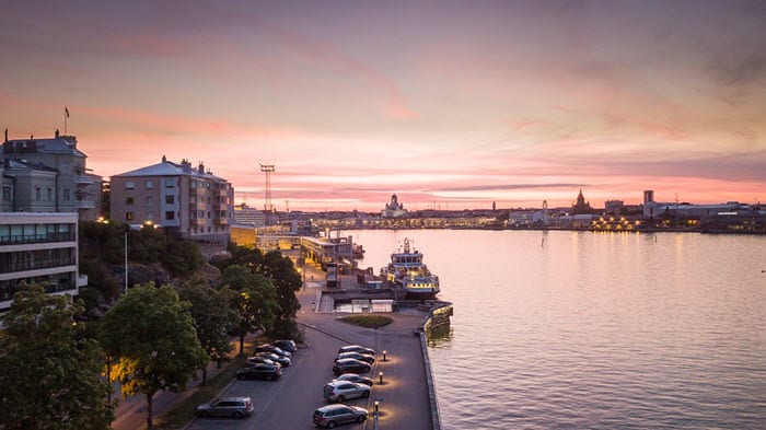 Vue sur Helsinki