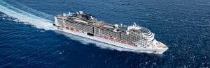 MSC Virtuosa en mer