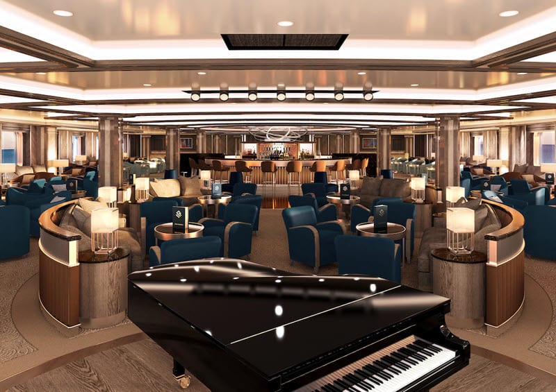 Le lounge Dolce Vita sur le Silver Moon