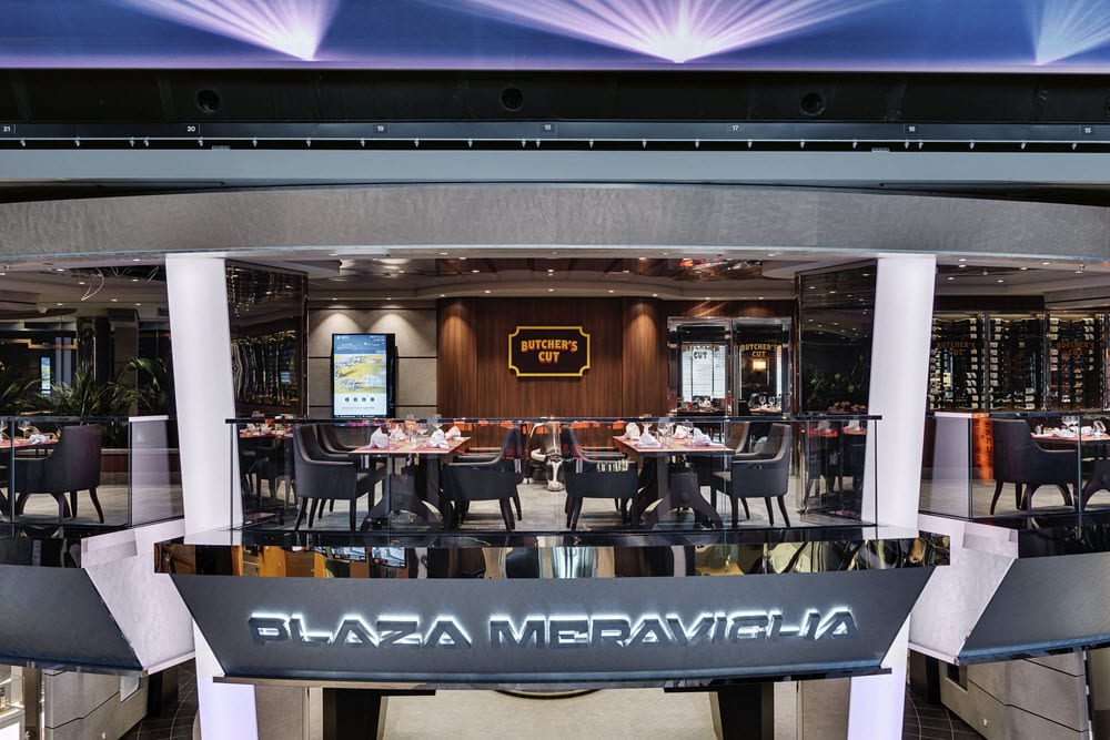 Le Butcher’s Cut: steakhouse à bord des navires de MSC Croisières