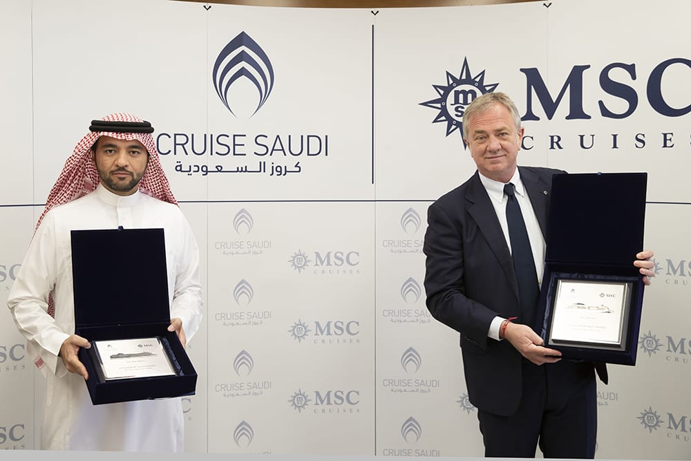 L'illustration de l'article "MSC CROISIÈRES SIGNE UN ACCORD HISTORIQUE AVEC CRUISE SAUDI POUR PERMETTRE À SES NAVIRES DE NAVIGUER DANS LES EAUX D'ARABIE SAOUDITE"