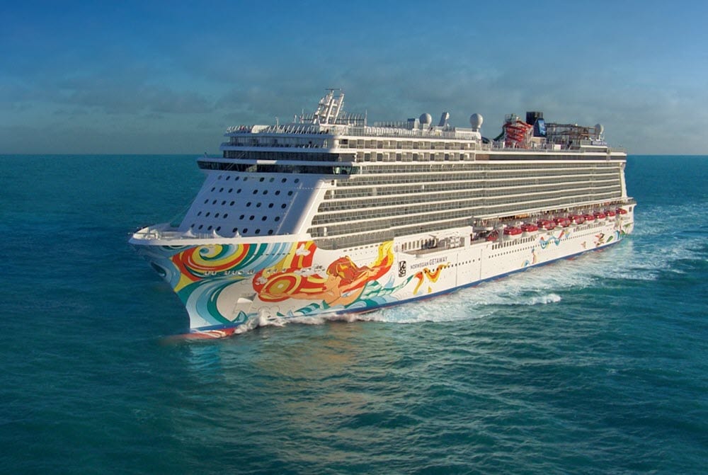 Le bateau de croisière Norwegian Getaway