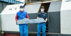 MSC Croisières et les Chantiers de l’Atlantique ont lancé la construction du MSC Euribia lors de la cérémonie des pièces du 28 juin 2021.