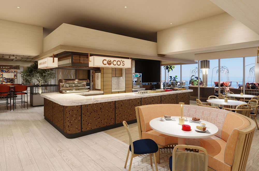 Le restaurant Coco's est situé dans L'Indulge Food Hall