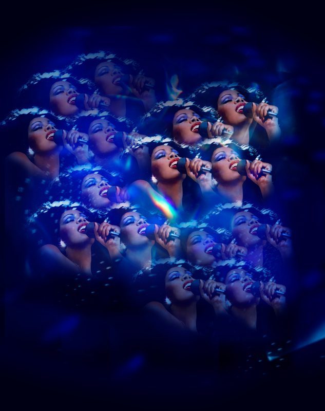 L'affiche de la comédie musicale produite à Broadway, Summer : Le Donna Summer Musical.