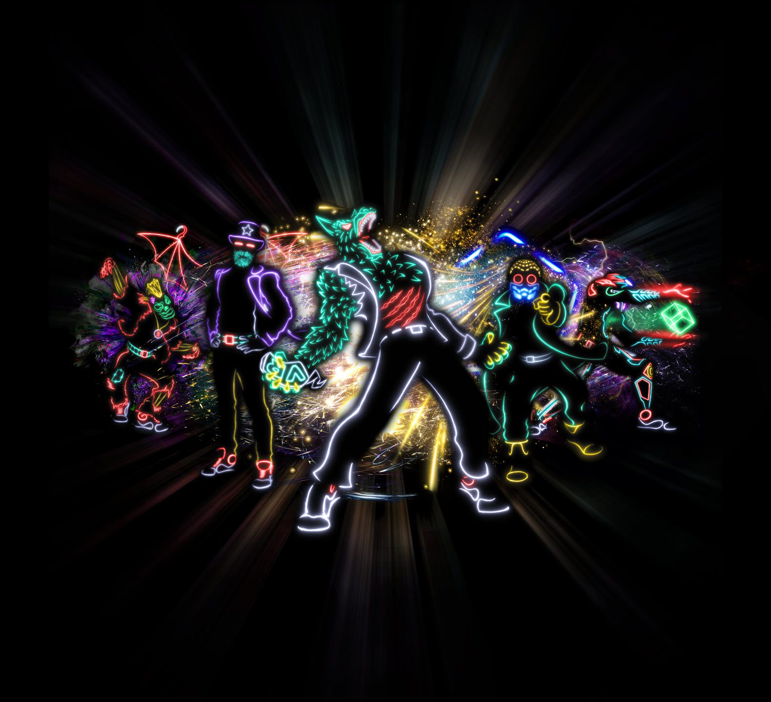 La troupe Light Balance