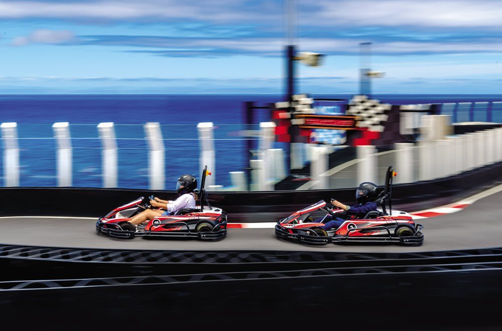 Prima Speedway : le plus long circuit de karting en mer
