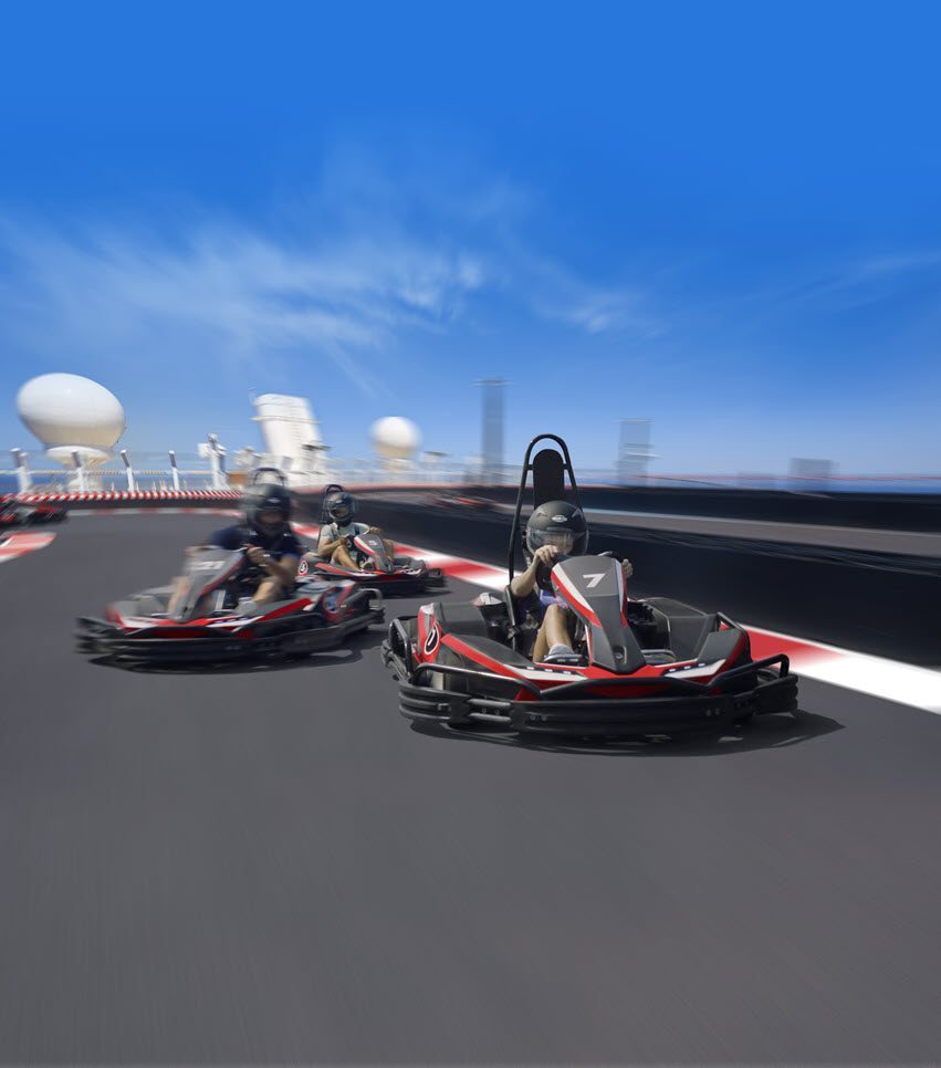 Prima Speedway : le plus long circuit de karting en mer