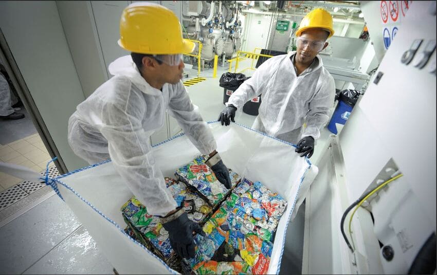 MSC Croisières et le programme de gestion des déchets