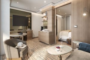 La suite Medallion: le salon