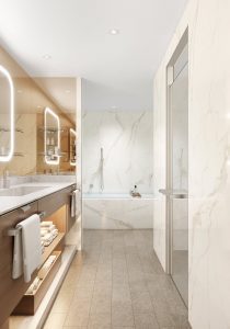 La suite Otium: la salle de bain