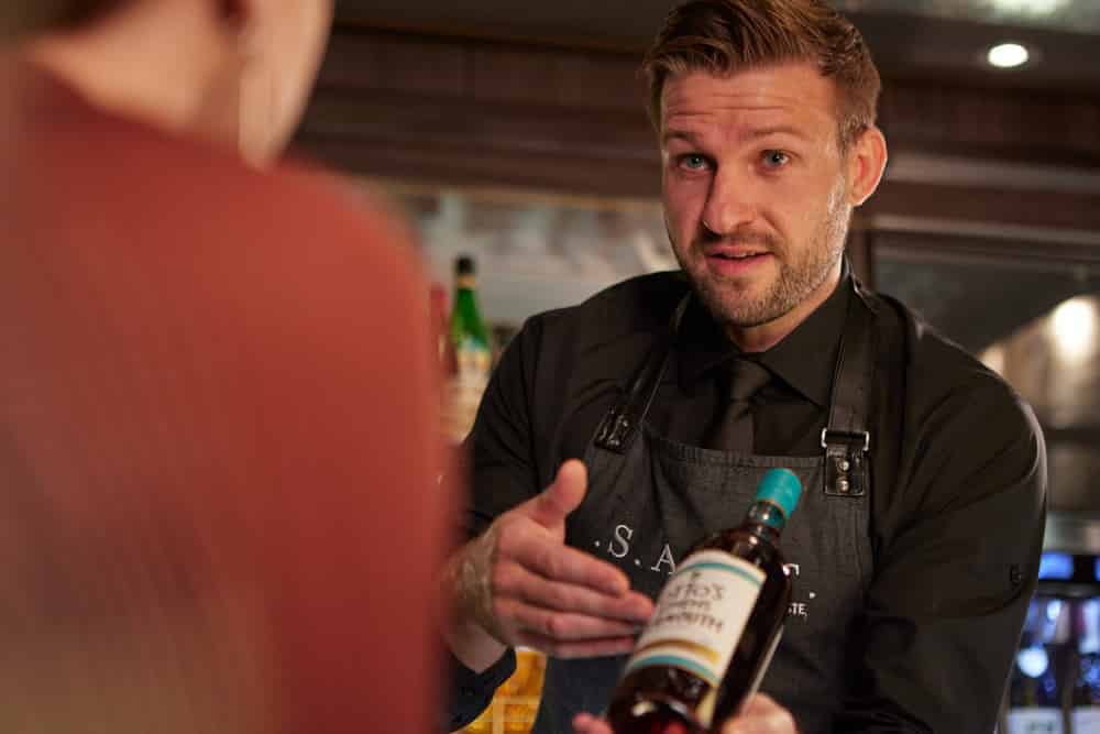 Une des liqueurs du SALT Bar.